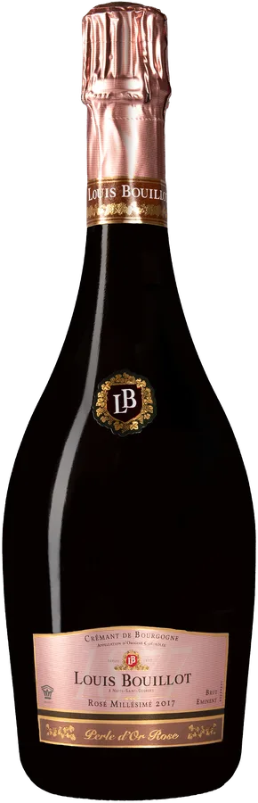 Louis Bouillot Perle d'Or Millésimé Crémant de Bourgogne Rosé Brut 2019
